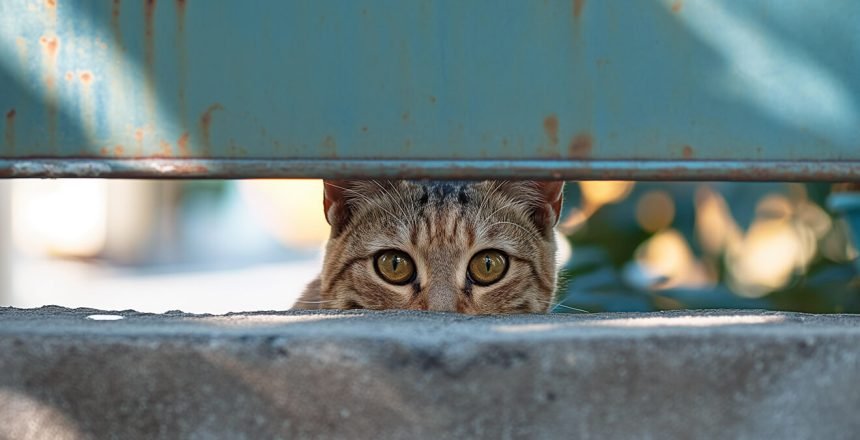 Curious-Cat-Peeking